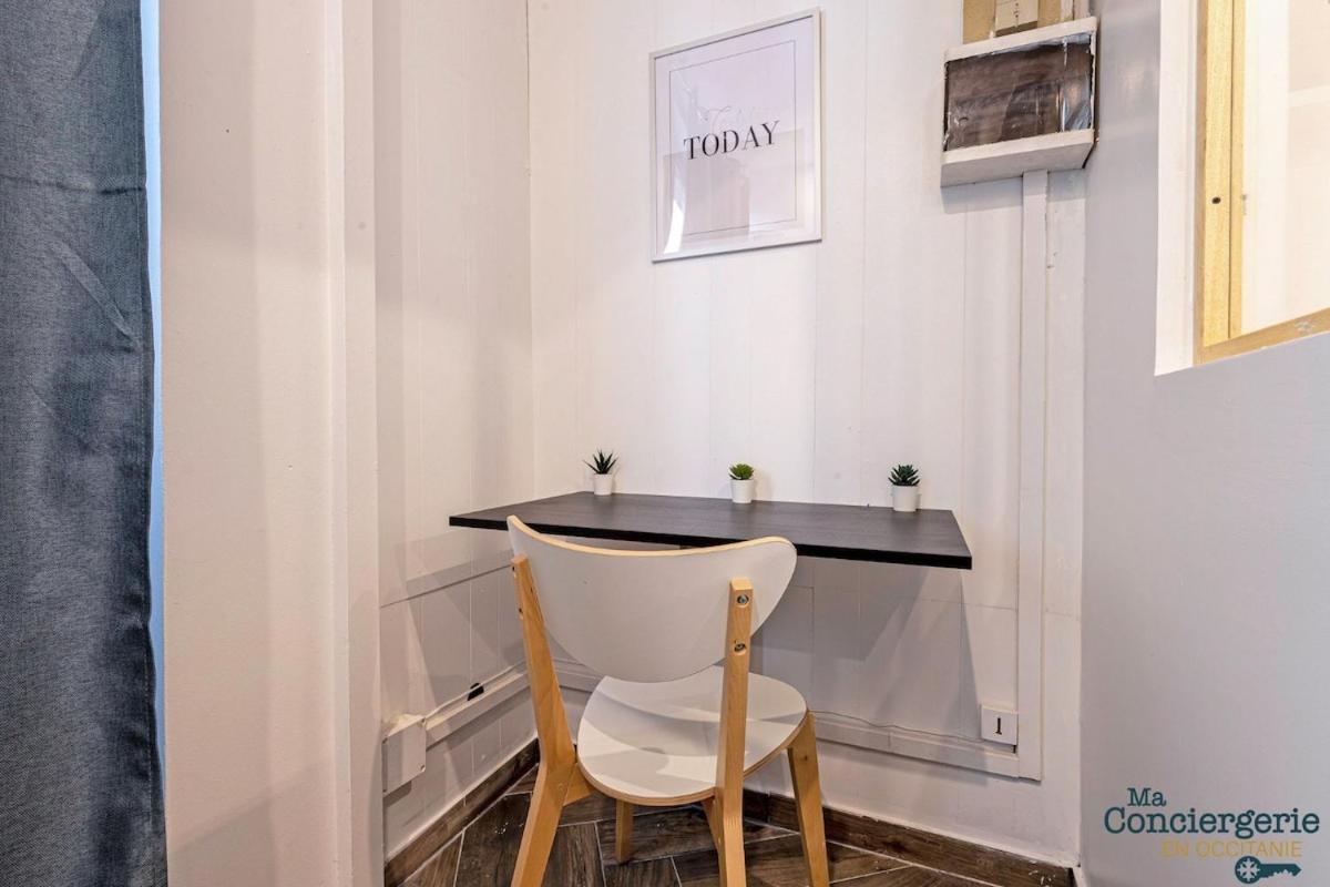 Grand Studio Avec Espace De Travail Тулуза Экстерьер фото